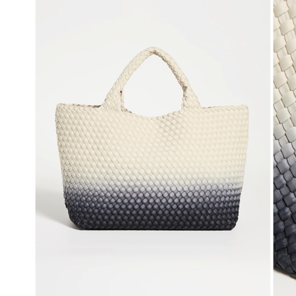 NAGHEDI st barths medium tote in Black Sand